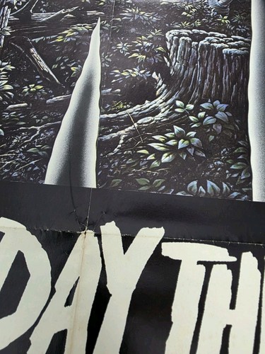 Vintage ~ Freitag der 13. 1980 ORIGINAL 27X41 FILMPLAKAT BETSY PALMER HORROR Gral - Bild 15 von 18