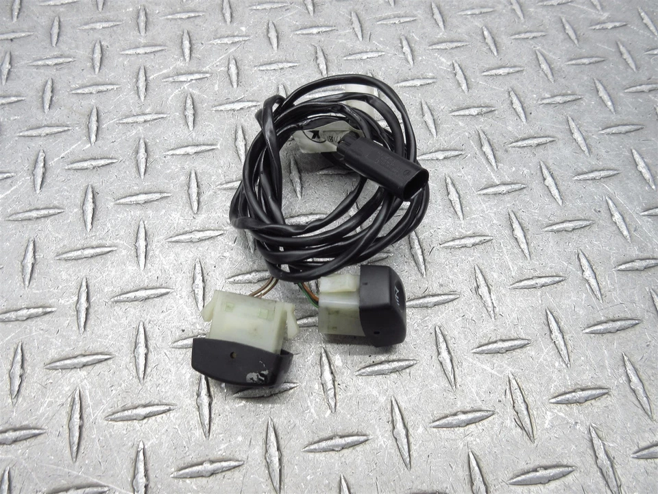 2012 12-16 BMW G650GS Sertao G650 Heated Grip Heat Hazard Emergency Light Switch - Image 2 of 4