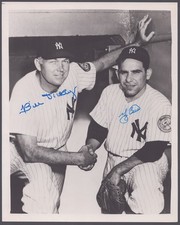 BILL DICKEY - AUTOGRAPHED SIGNED PHOTOGRAPH CO-SIGNED BY: YOGI BERRA