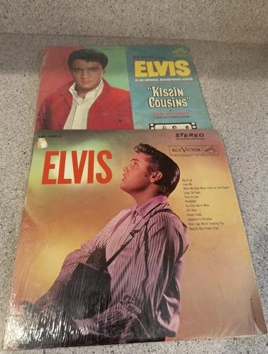 For Firebern1 Vintage Elvis Presley Lot of 2 Vinyl Records 33rpm