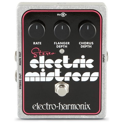 Electro-Harmonix XO Stereo Electric Mistress Flanger Chorus Guitar Effects Pedal