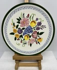 Stangl Pottery Fruit and Flowers 10” Dinner Plate VTG