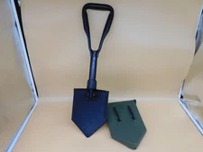 US Military AMES collapsable ENTRENCHING TOOL / SHOVEL w/original COVER Case