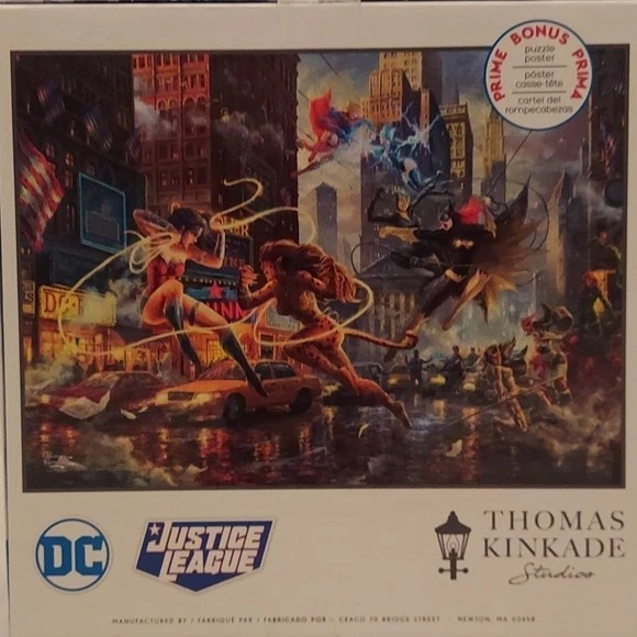 Пазл DC Comics The Justice League Томас Кинкейд, 1000 штук - Изображение 3 из 4