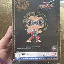 Funko Pop Pin Marvel Studios Enamel Pin & Removable Stand - Ms. Marvel SE