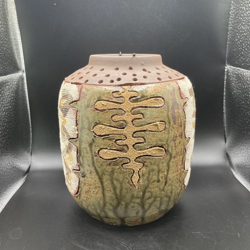 Red River Luminaries Rustic TerraCotta Luminary Candle Holder 2002 #23 - Picture 11 of 11