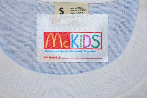vintage 80s MCDONALD MCKIDS FAMILY RUN HONOLULU HAWAII MARCH '88 t-shirt SMALL S - Picture 3 of 4