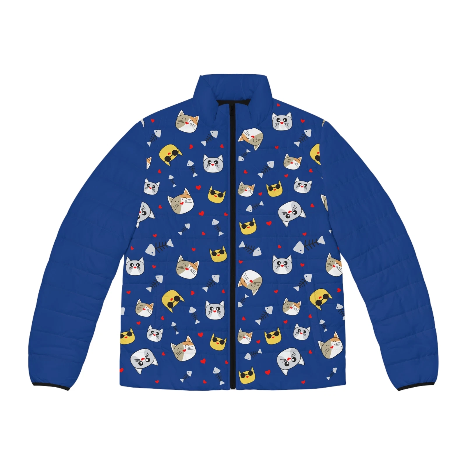 Men's Puffer Jacket (AOP)
