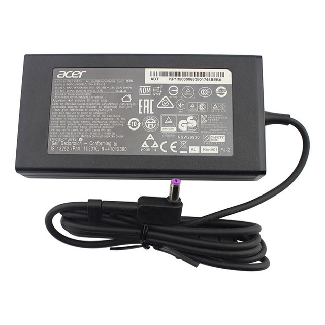 Genuine Acer Nitro 5 AN51544R5FT AC Adapter Charger 19V 7.1A 135W