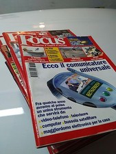 Riviste FOCUS 1996 (2 numeri), 1997 (10 numeri), 1998 (8 numeri). Anche singoli
