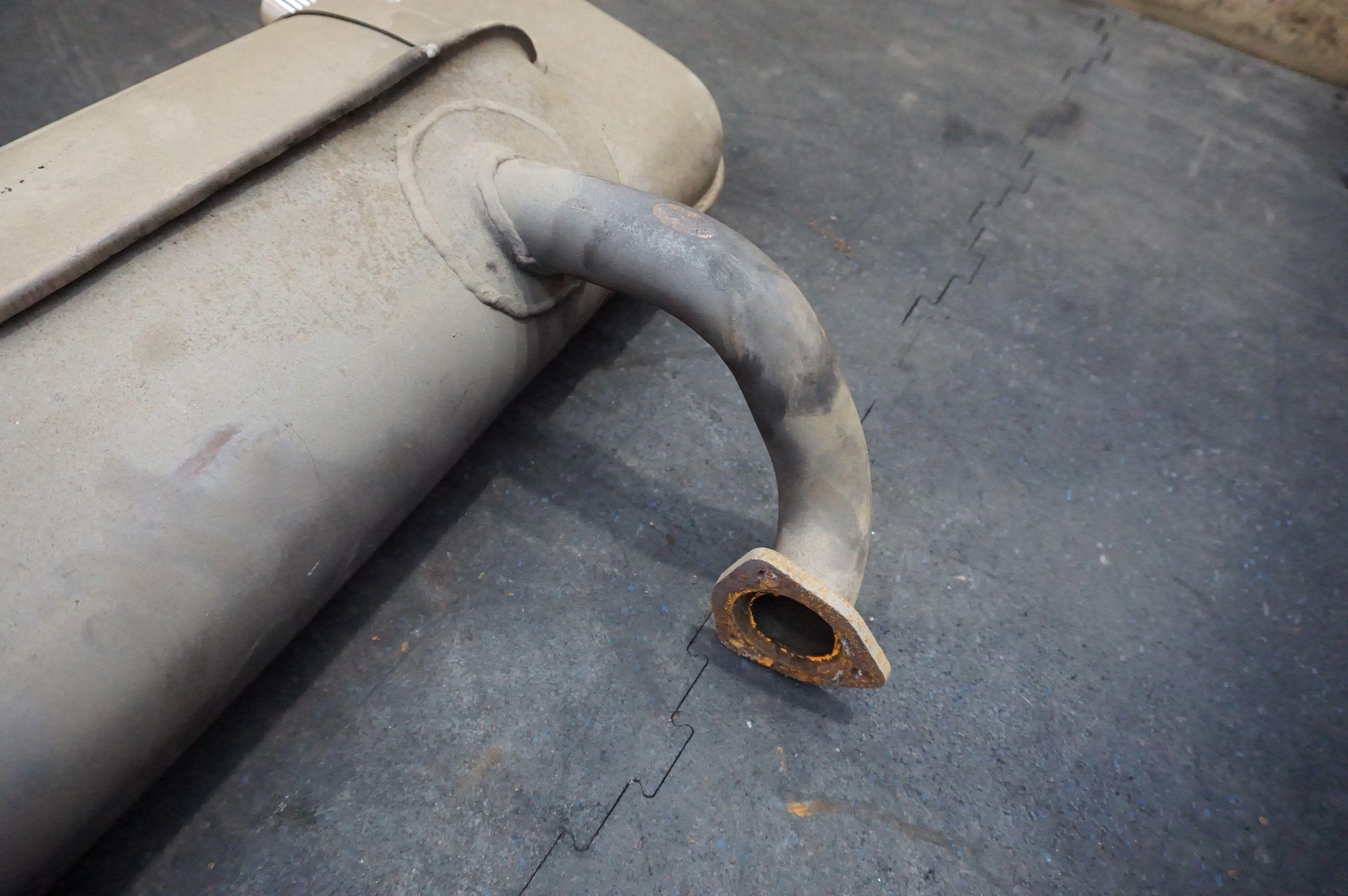Main Engine Muffler Silencer Exhaust Chrome Tip 113987 Ferrari 308 GTSi 1980