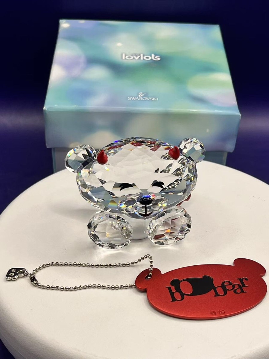 SWAROVSKI Crystal Figurine Bo Bear Naughty But Nice 1143382