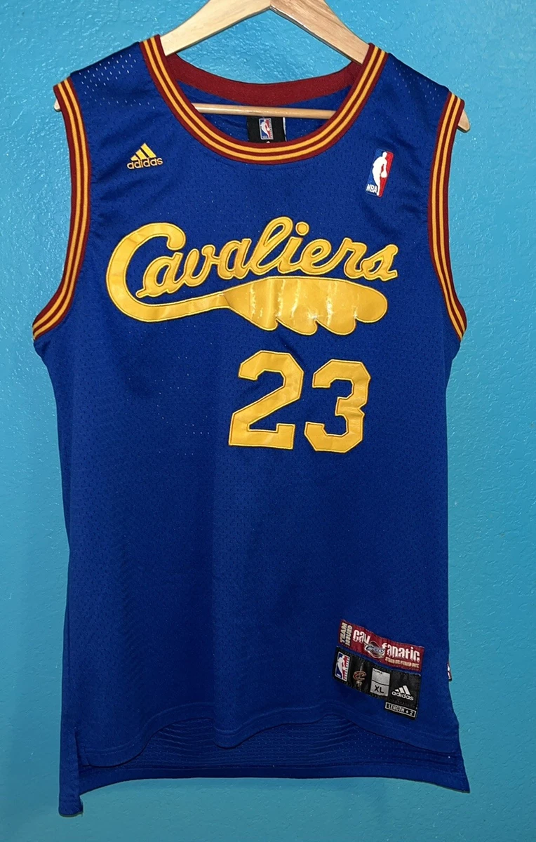 Adidas LEBRON JAMES CLEVELAND CAVALIERS (CAVS) Jersey 1970-74 Swingman NBA  Blue Size L - $30 (80% Off Retail) - From Christinas