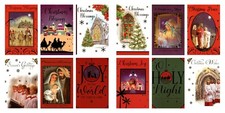 Pack Of 6 Religious Christmas Cards