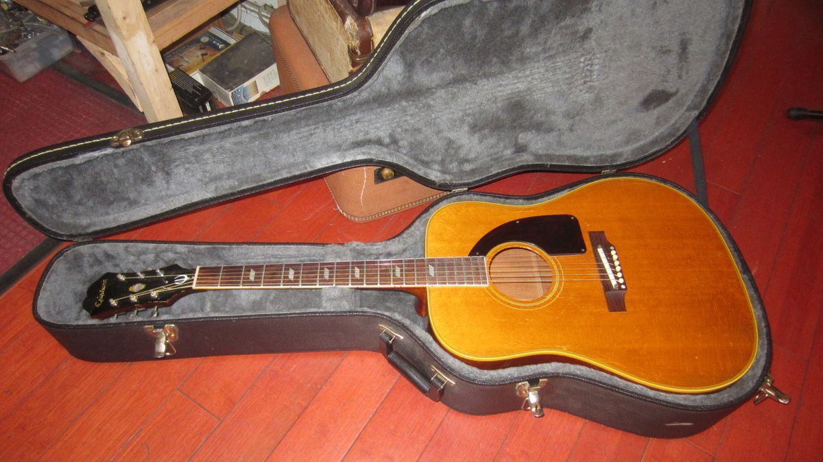 Vintage 1968 Epiphone FT-79 Texan Natural | eBay