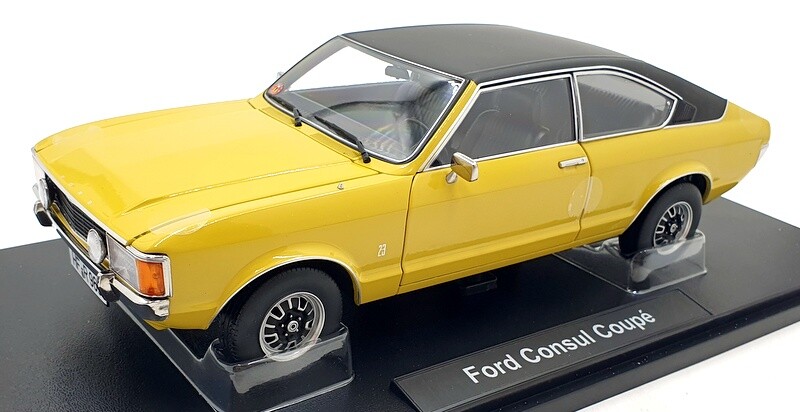 1/18 Scale Ford Consol Coupe Daytona Yellow Black Touring Model 18080005