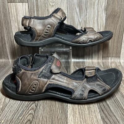 Ecco Yucatan Off-Road Hiking Outdoor Brown Sandals Womens Size EU 45 US 13  UK 11