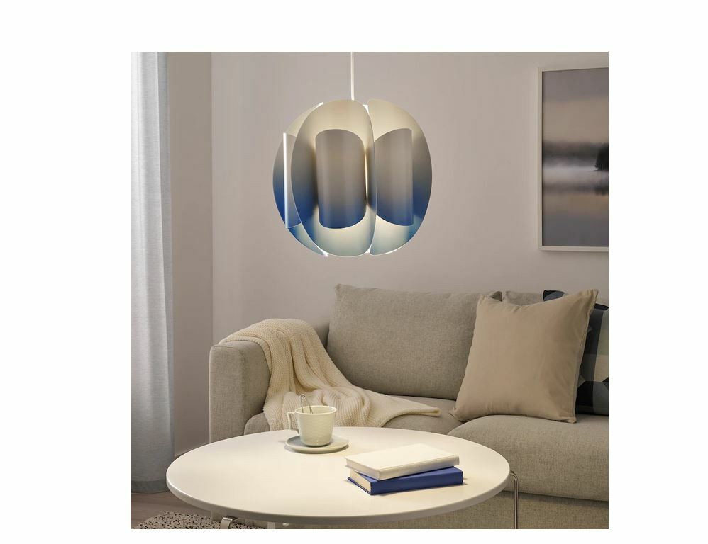 Genuine ikea KRUSNING Pendant lamp Shade White TRUBBNATE REGOLIT Ring