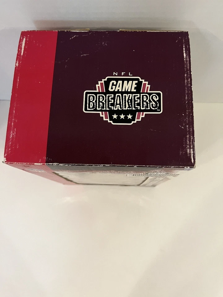 Figura de acción Emmitt Smith Arizona Cardinals 2003 Game Breakers con caja cubierta superior Foto 3 de 4