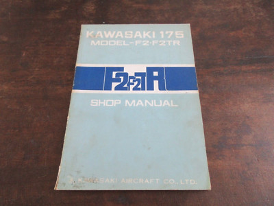 Kawasaki 175 F2 F2TR 1966 Shop repair service manual Werkstatt-handbuch Original