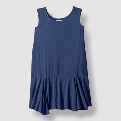 $50 Fiveloaves Twofish Kid's Girls' Blue Piano Drop-Waist Big Kids Dress Size 14