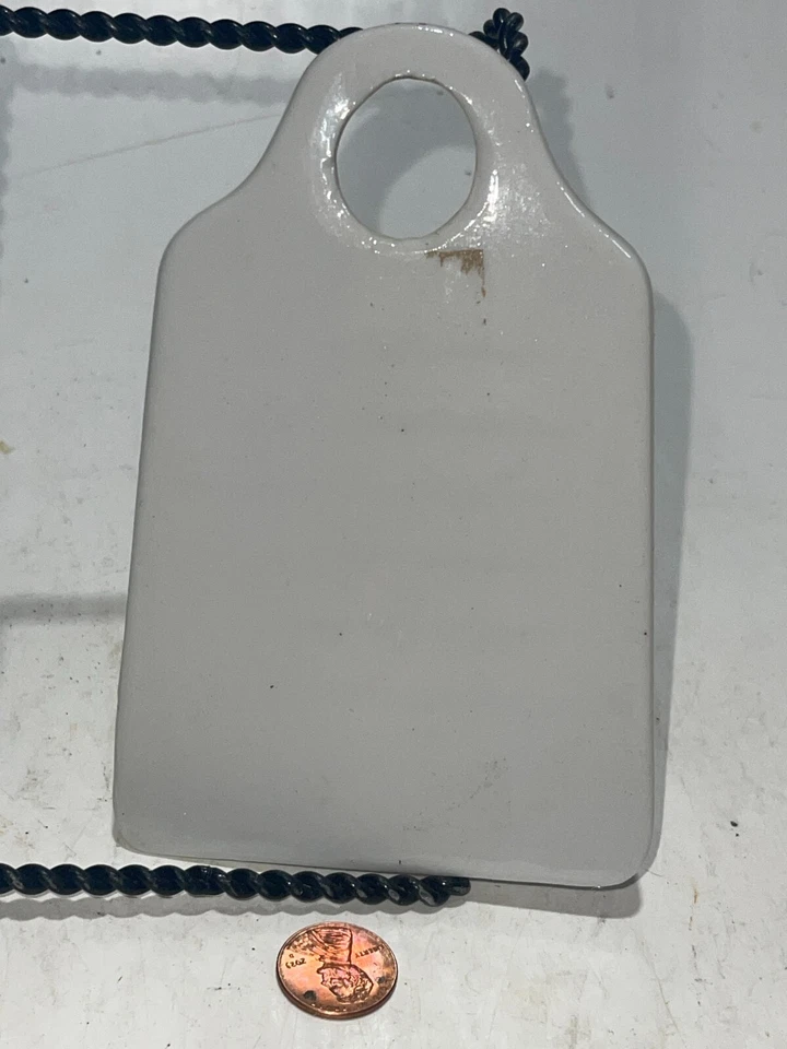 Rallador de porcelana floral pintado a mano de colección Zester Foto 2 de 2