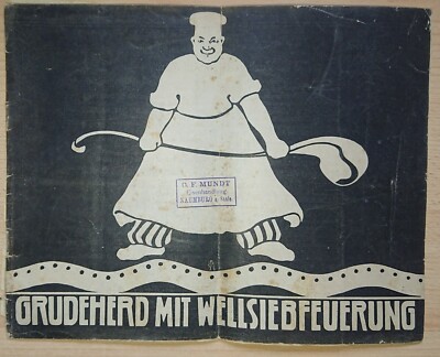Katalog 1919 Grudeherde W. Rieschel Leipzig-Liebertwolkwitz Herd Herde...