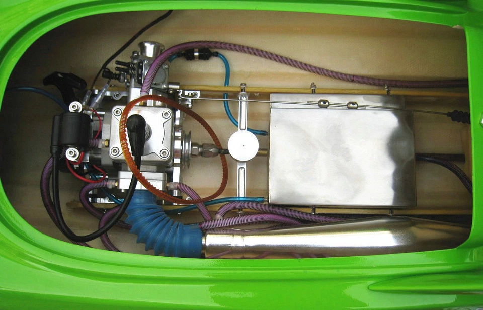 Silicone water cooling jacket 7/8" standard gas exhaust header for rc boat p865 - Image 2 of 2