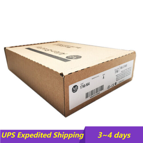 1746-NI4 SER A Analog Input Module SLC 500 UPS Shipping