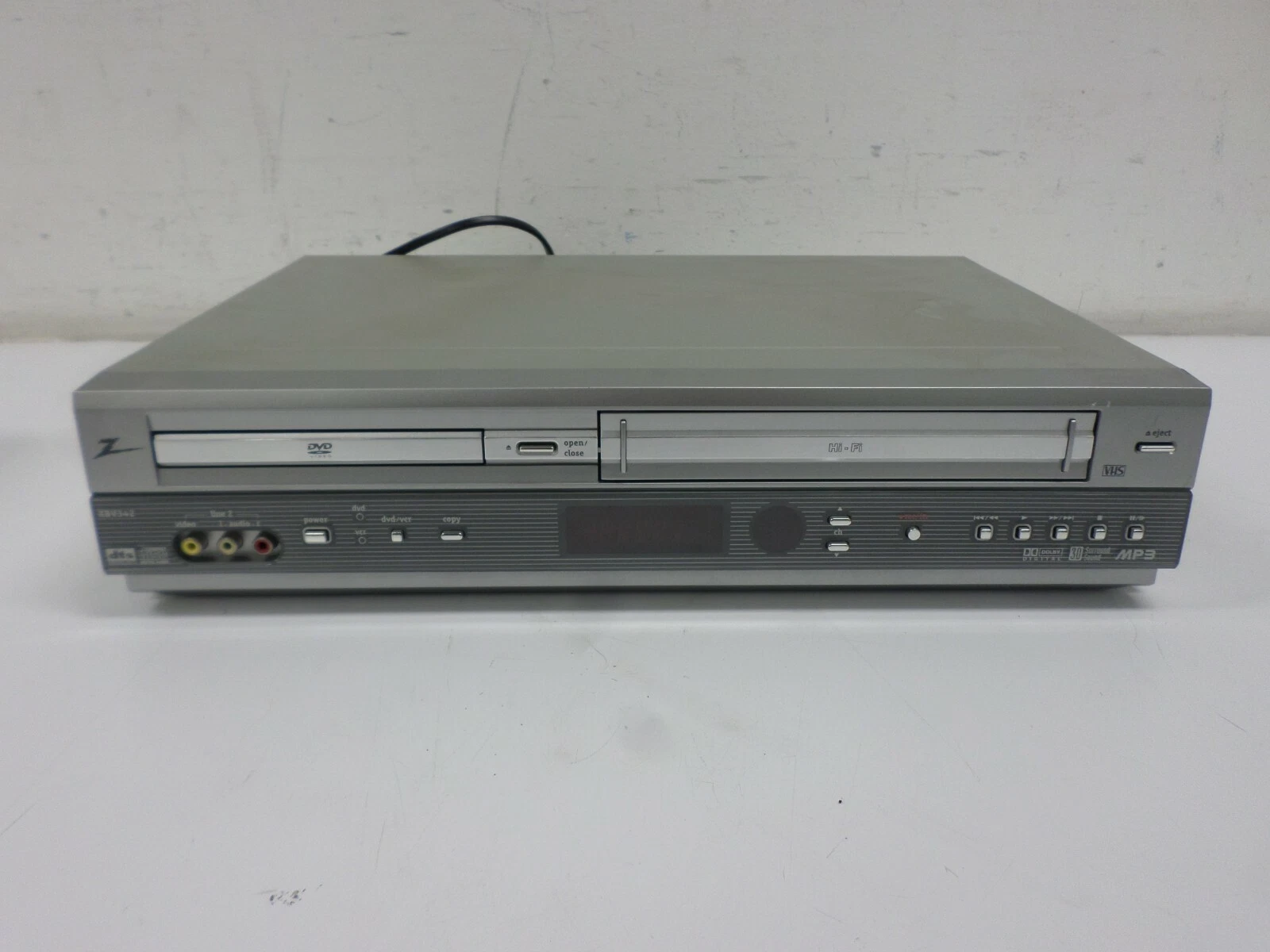 Zenith XBV342 DVD Plus VCR Combo Player VHS Recorder 4-Head Hi-Fi 3850R-Z243M