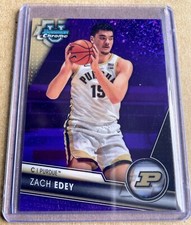 2024 Bowman Chrome Zach Edey RC #71 Purple 