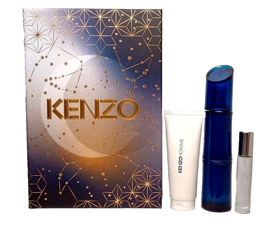 KENZO HOMME INTENSO SET DE REGALO 3 PIEZAS: EDT 110ML - SPRAY 10ML - GEL DE DUCHA 75ML, Foto 2 de 4