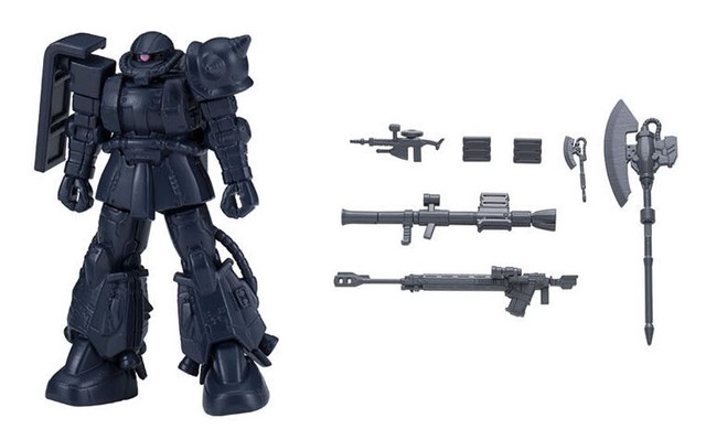 Bandai Gashapla Ms 01 Gundam The Origin Gashapon Zaku Ii Char S Set Of 4pcs For Sale Online Ebay