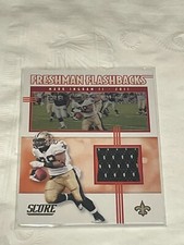 2020 Panini Score Mark Ingram Freshman Flashbacks Jersey Relic
