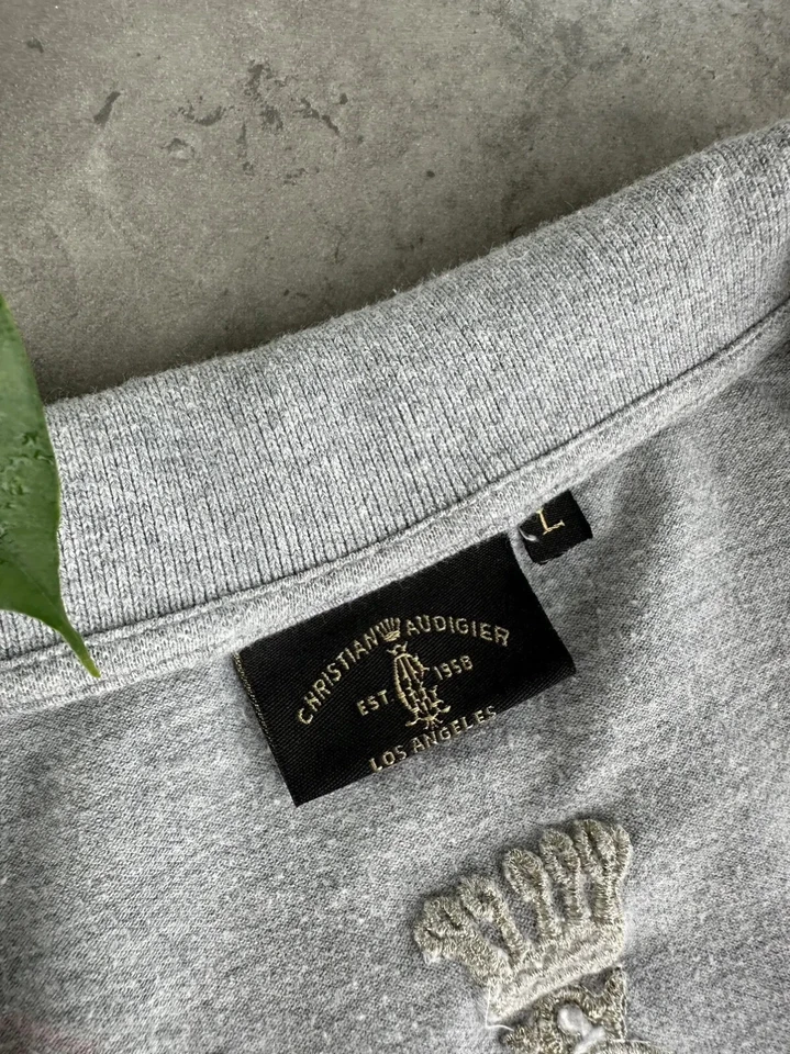 Christian Audigier Printed Mini Dress Women`s Size L - image 2 of 4