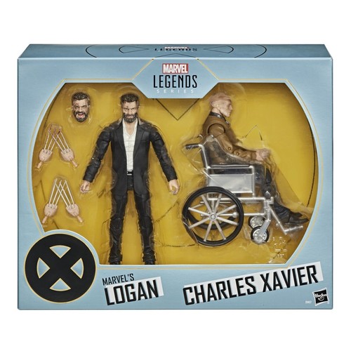 Marvel Legends Series X-Men Logan and Charles Xavier 9 -Inch Action Figure