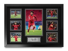 Mo Salah Signed Large A2 Liverpool Printed Autograph Memorabilia Gift