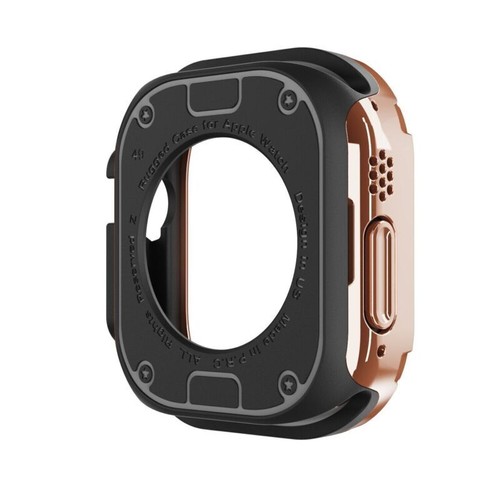 2in1 PC + TPU Mod Frame Case for Apple Watch Ultra2 9 8 7 6 5 Armor Bumper Cover - Photo 14 sur 30