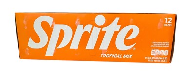 Sprite Tropical Lemon Lime Soda 12 pack