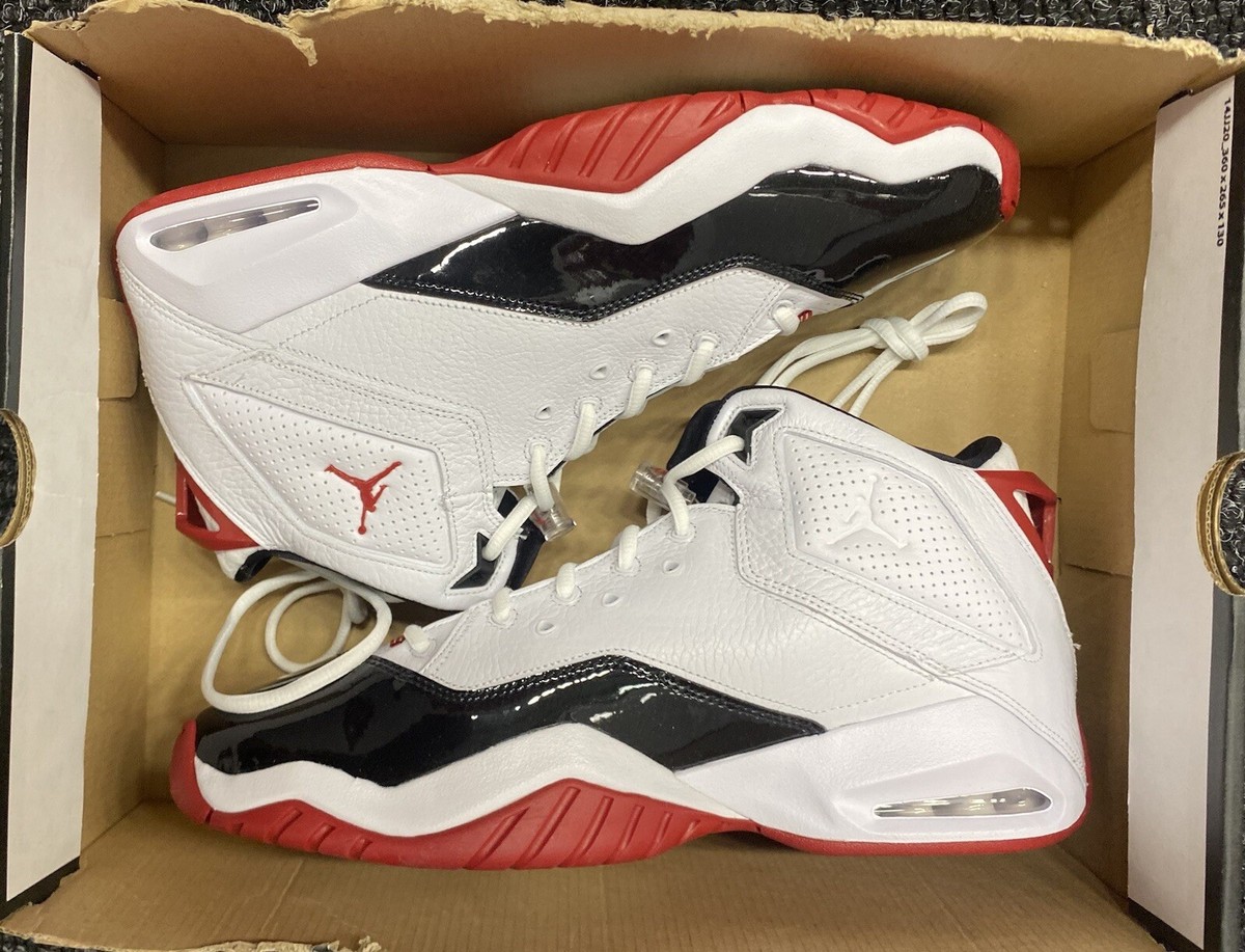 Nike Size 12 Men’s Jordan B\'Loyal White Red Black Jordan B main image 3