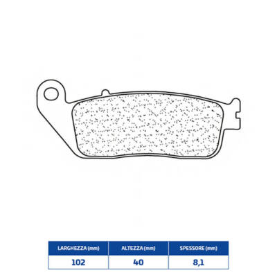 BREMSSCHEIBEN 3003MSC SINTERED ZONTES V1-310 2022-2024