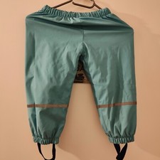 Kiki Koko Rain Pants, Size: 92/98, Blue, Polyester/Polyurethane Good Condition