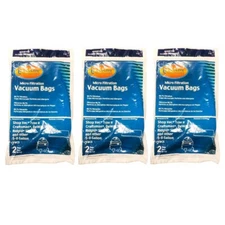 Fits For Shop Vac 5 - 8 Gallon Micro Filtration Paper Bags (3 Pk 6 Bags) 712 906