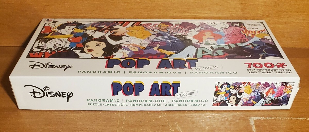Ceaco Disney POP ART PRINCESS 700 pc Panoramic Puzzle, 2919