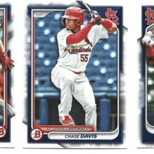 2024 Bowman St. Louis Cardinals Chase Davis Prospect card