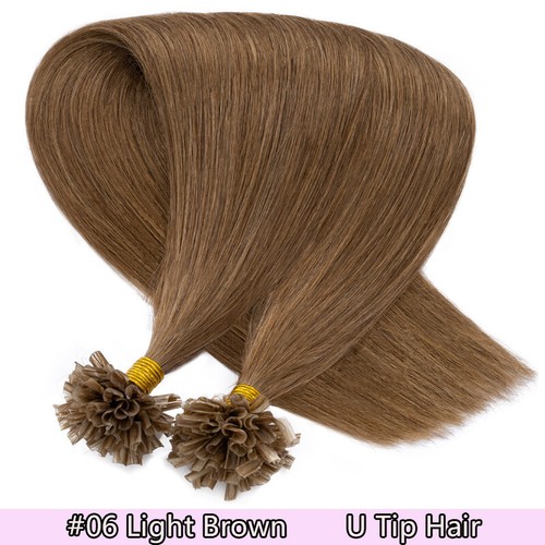 Clearance Keratin Bonded U Tip Nail Human Hair Extensions Russian Thick 150g US - Picture 37 of 65