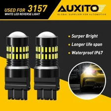 AUXITO 3156 3157 48SMD LED 6000K Reverse Backup 2400LM Light Bulbs Super Bright