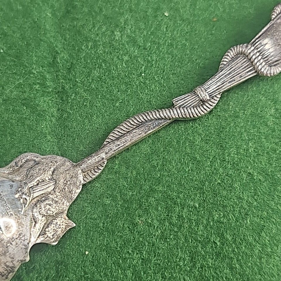 Daniel Lowe & Co Sterling Salem Witch Souvenir Spoon 33g I237 eBay