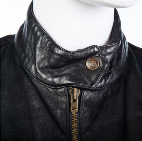 Ralph Lauren Polo Sport Black Luxury Leather Vest Size 8 Rare Vintage Mint Sz 8 - Picture 2 of 4