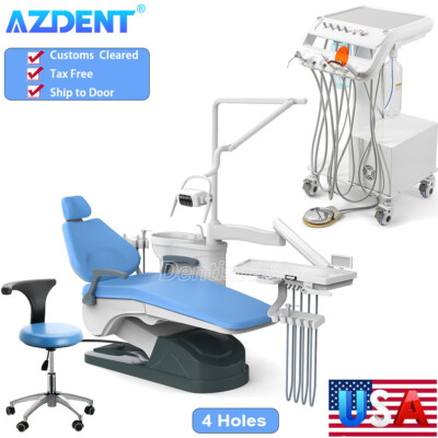 Dental Unit Chair DC Motor Computer Control /Delivery Unit Cart Air Compressor